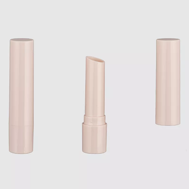 Embalagem de design de batom em ângulo reverso
